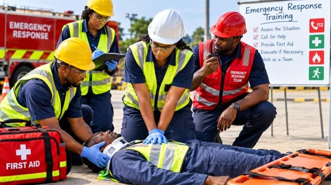 Training illustration for Emergency Response courses